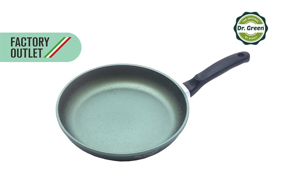 Poêle antiadhésive 28 cm Dr.Green® Prix d'usine Poêles antiadhésives Risoli