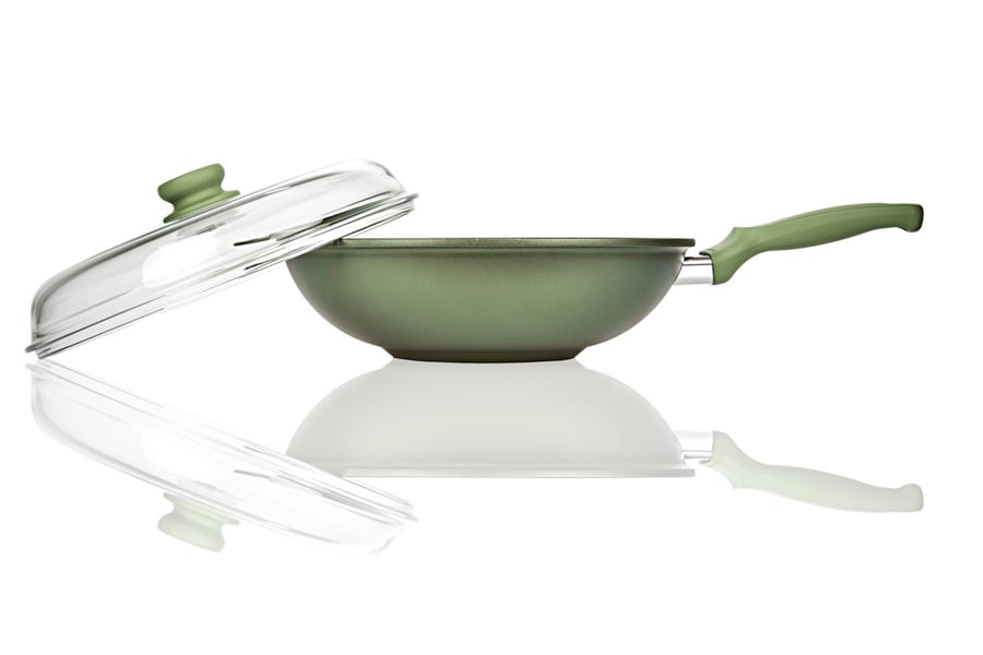 Wok avec couvercle Dr.Green® cm 32 Induction