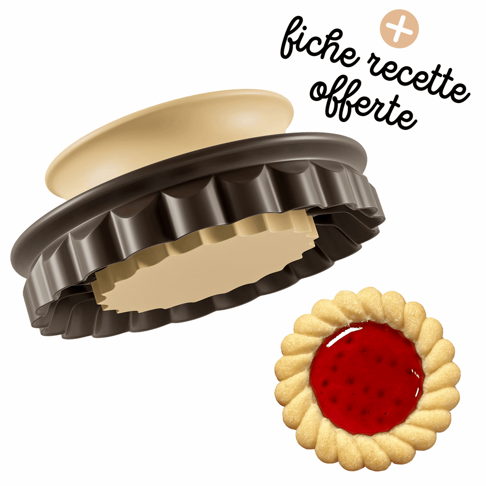 Le kit Tartelette Emporte-pièces Bicuit