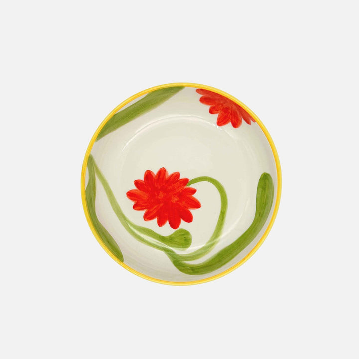 Assiette creuse Fleurs (Set de 2)