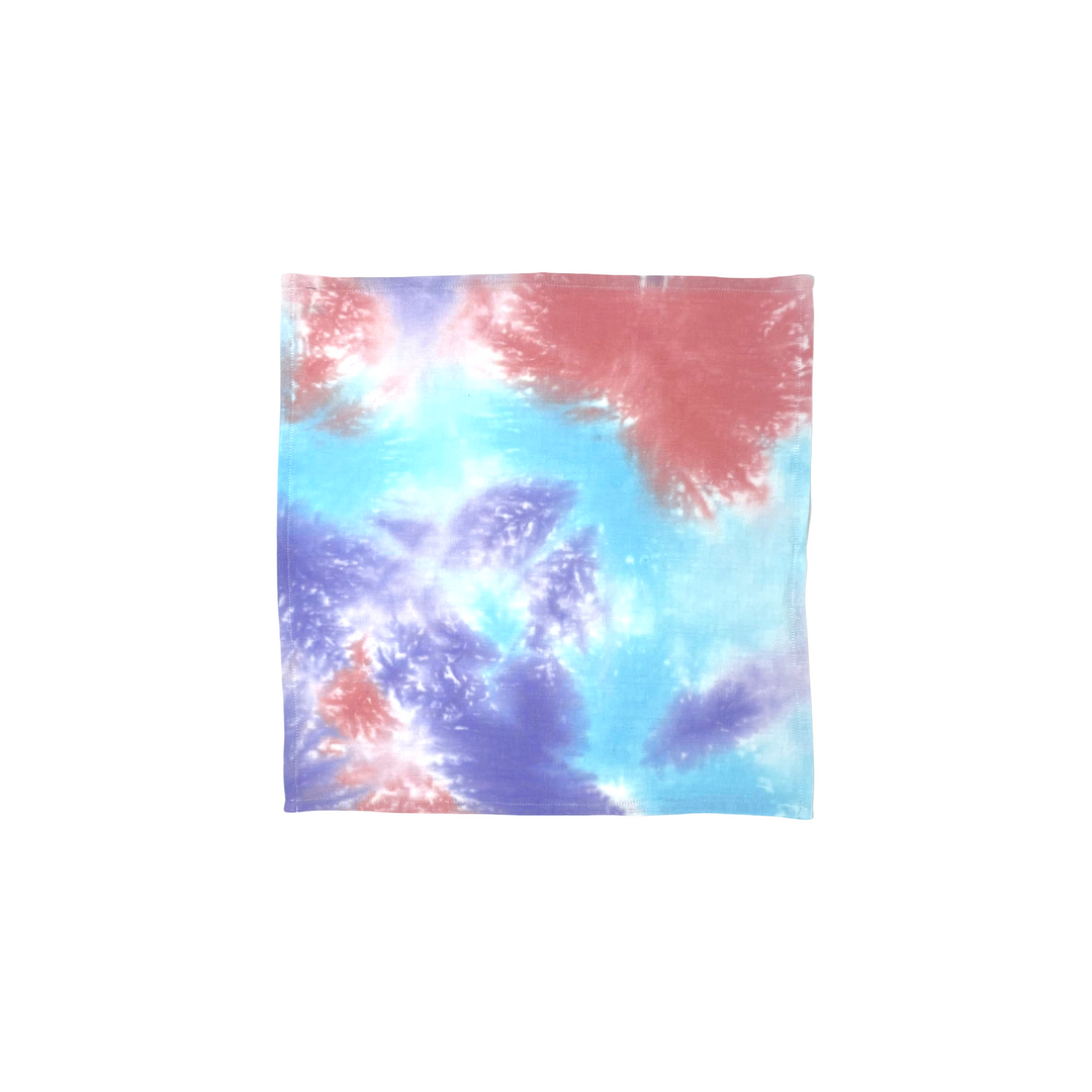 Serviette de table tie and dye - Lot de 2