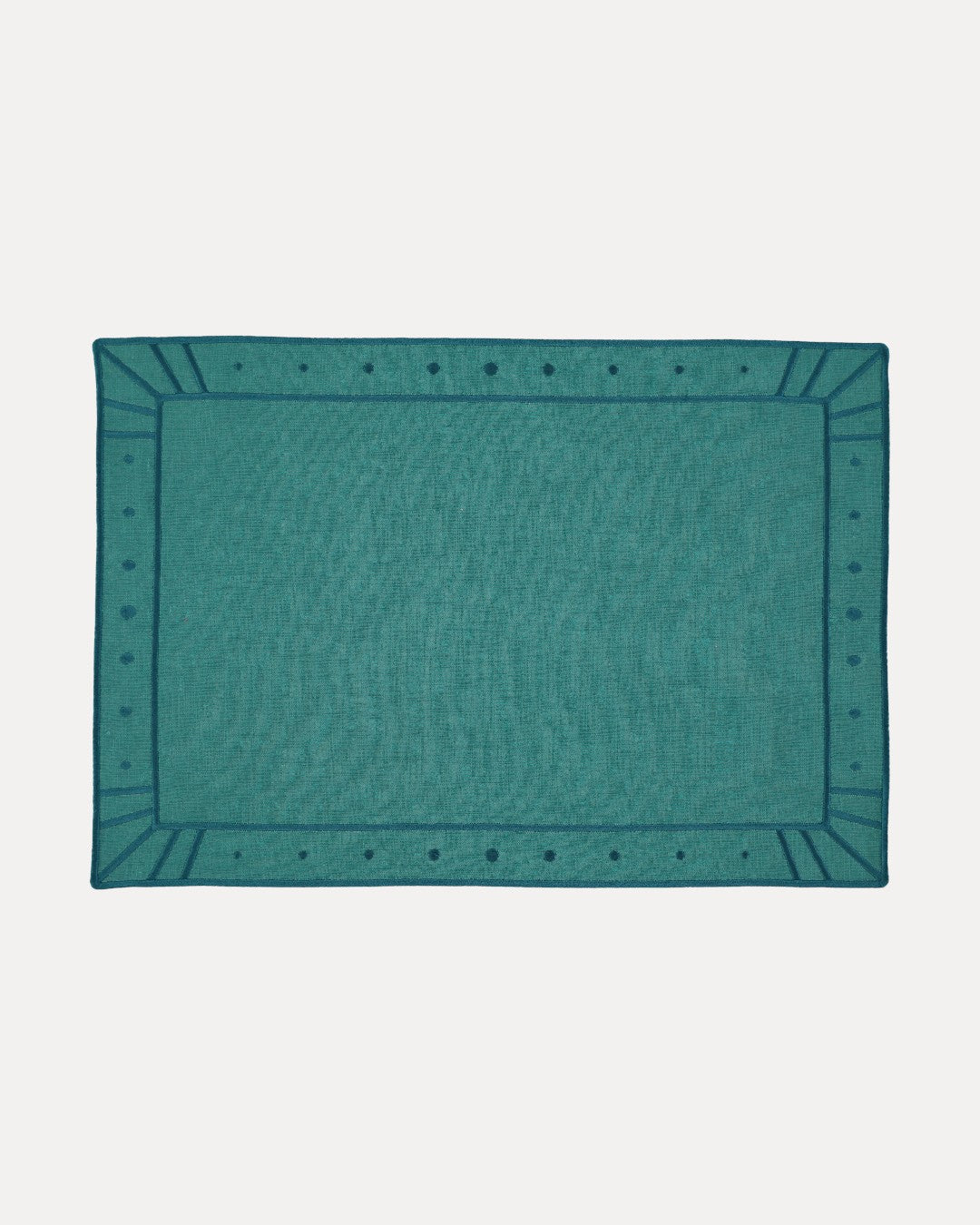 Set de table Belle Nuit, vert mer avec vert mer