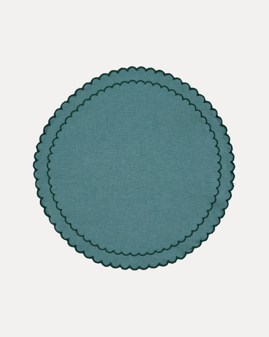 Set de table Filipa, bleu et vert