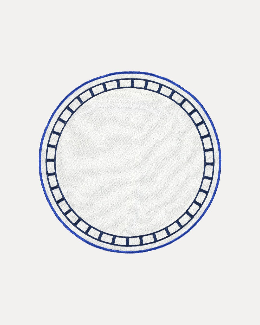 Set de table Marim, Blanc et bleu