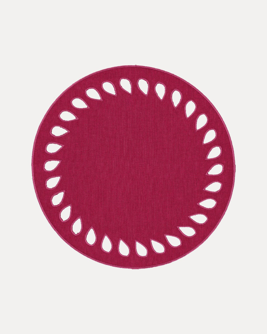 Set de table Viseu, Rose sur rose