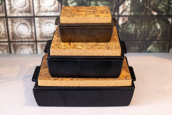 Rectangular baking dish - Small - Matte black