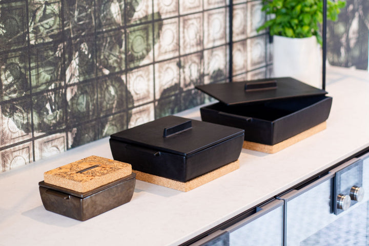 Rectangular baking dish - Small - Matte black