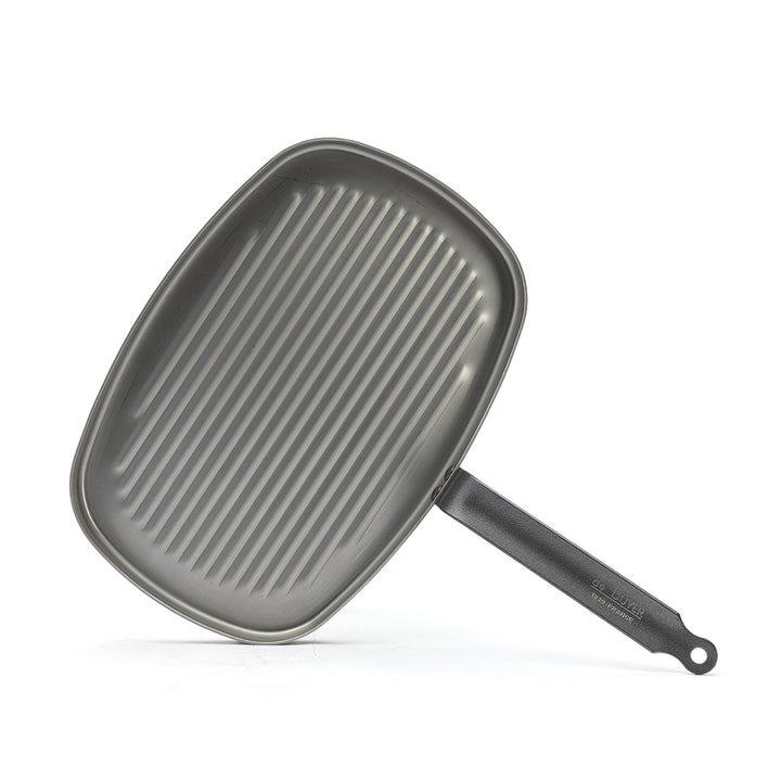 Poêle Grill en acier CARBONE PLUS 38x26cm