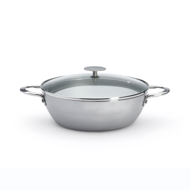 Sauteuse paysanne en acier MINERAL B - 28cm