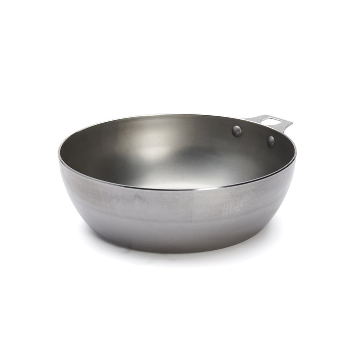 Sauteuse paysanne en acier MINERAL B, pour poignée amovible TWISTY - 24cm