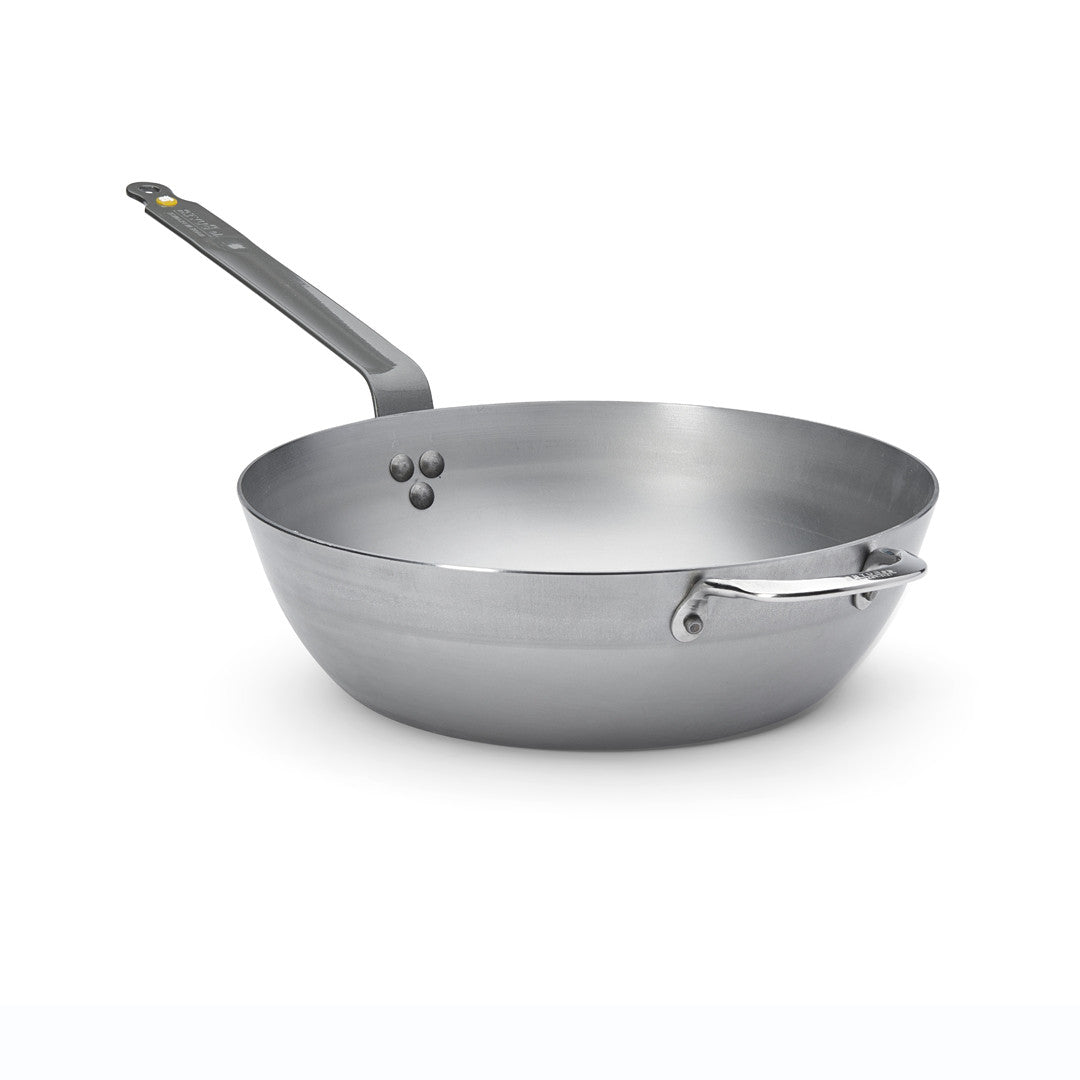 Sauteuse paysanne en acier MINERAL B - 32cm