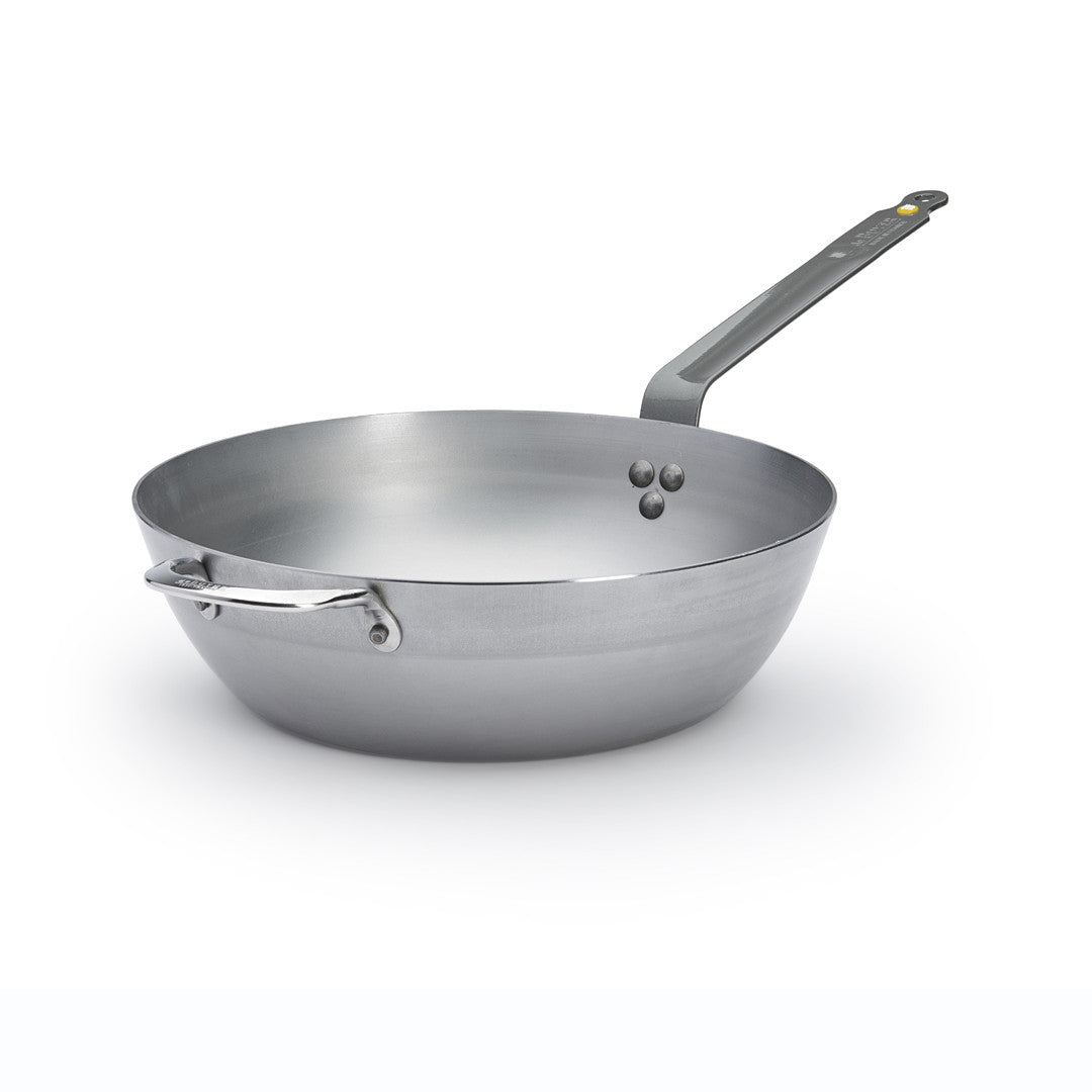 Sauteuse paysanne en acier MINERAL B - 32cm