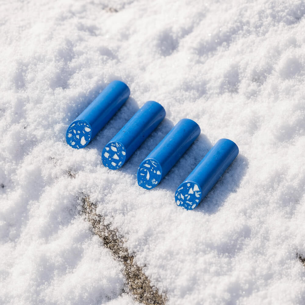 Porte-couteau Hélios bleu (lot de 4)