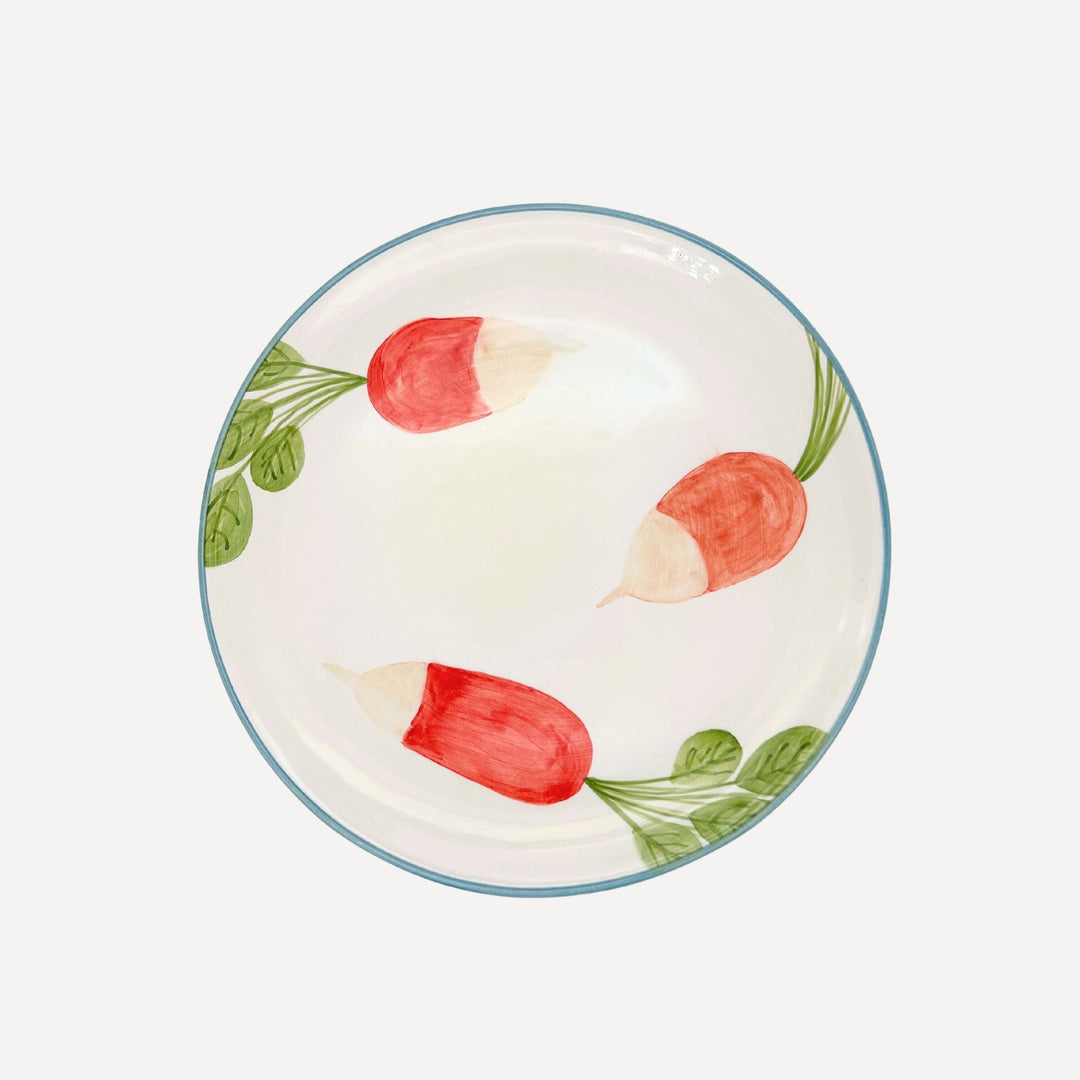 Large Radish Dinner Plate (Set of 2)
