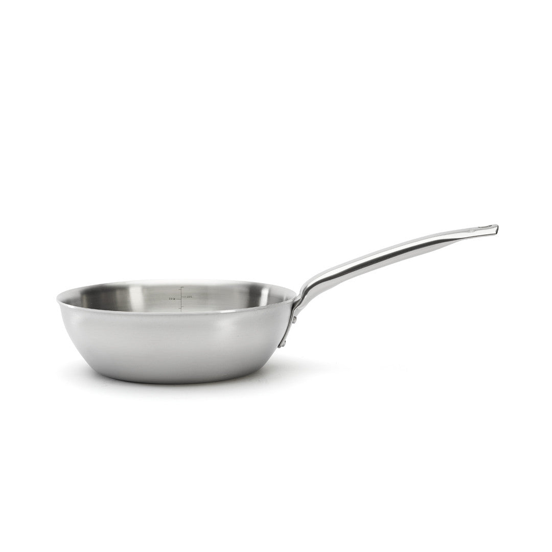 Sauteuse bombée en inox ALCHIMY - 20cm