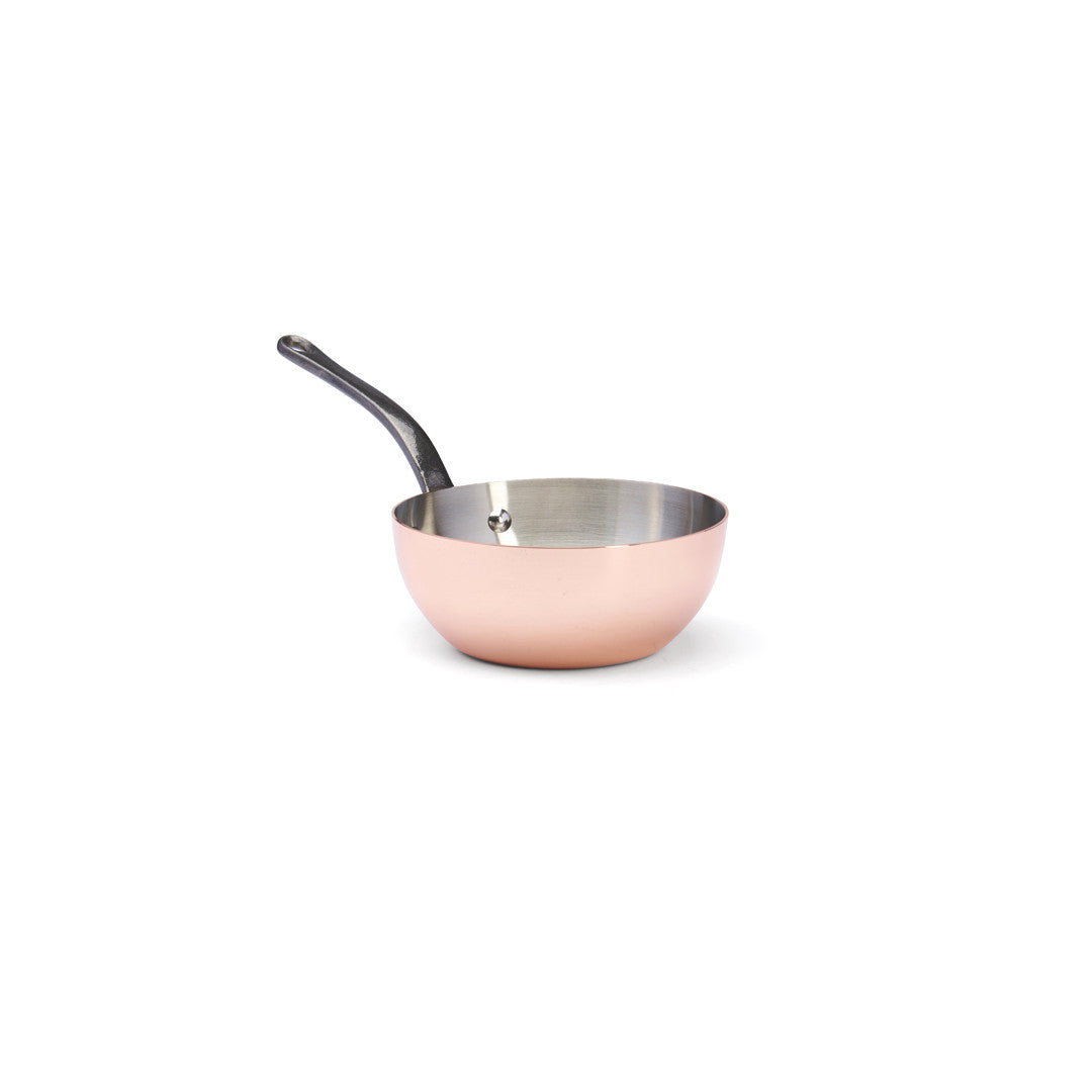 Sauteuse bombée en cuivre INOCUIVRE - 16cm