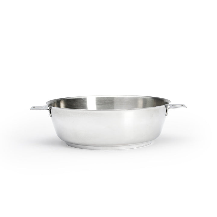 Sauteuse bombée en inox MILADY, pour poignée amovible TWISTY - 24cm