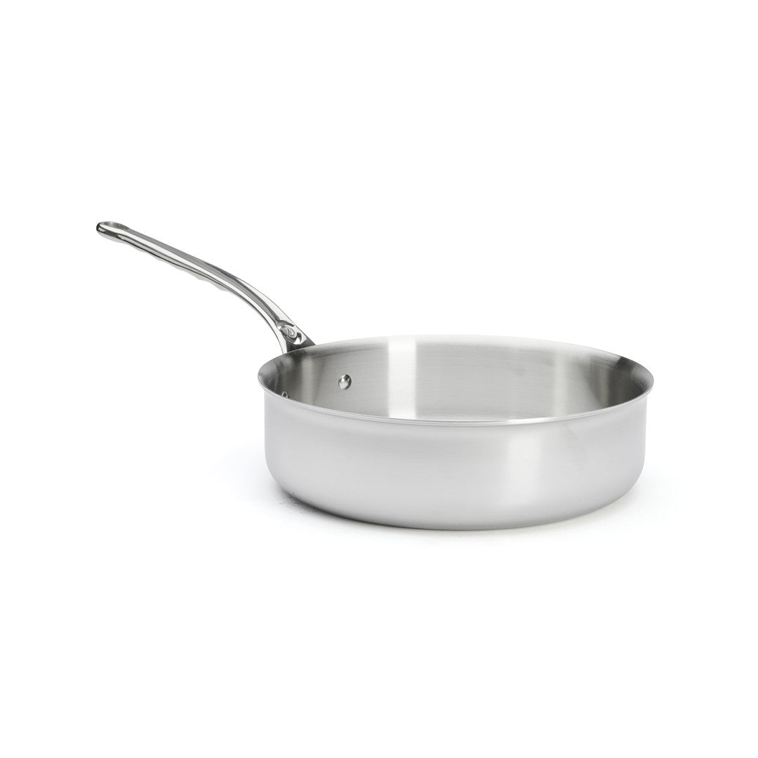 Sauteuse bord droit en inox AFFINITY - 28cm