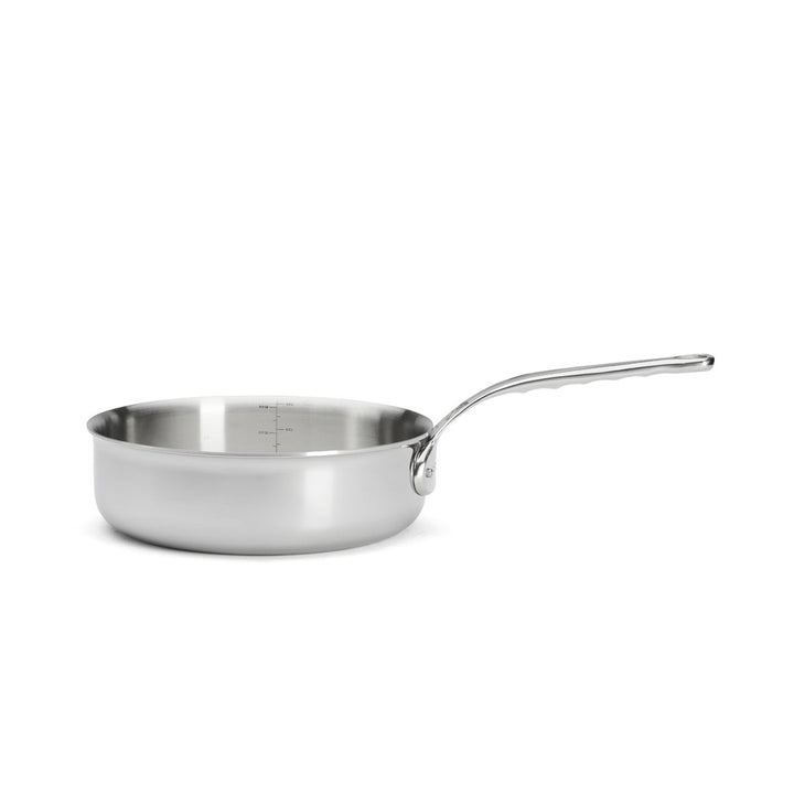 Sauteuse bord droit en inox AFFINITY - 24cm