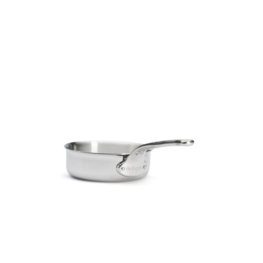 Sauteuse bord droit en inox AFFINITY - 16cm