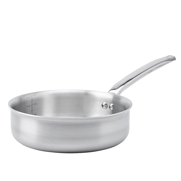 Sauteuse bord droit en inox ALCHIMY - 24cm