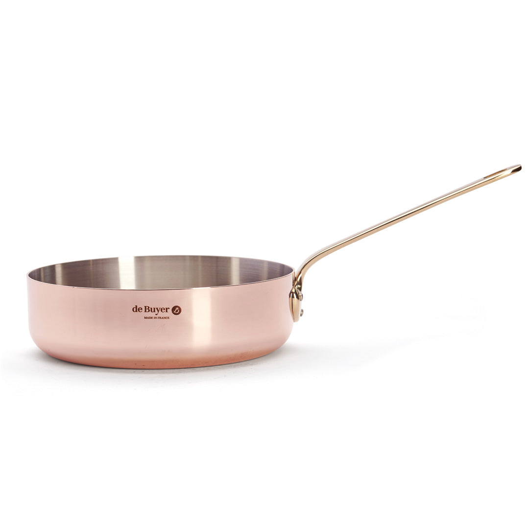 Sauteuse en cuivre INOCUIVRE - 24cm