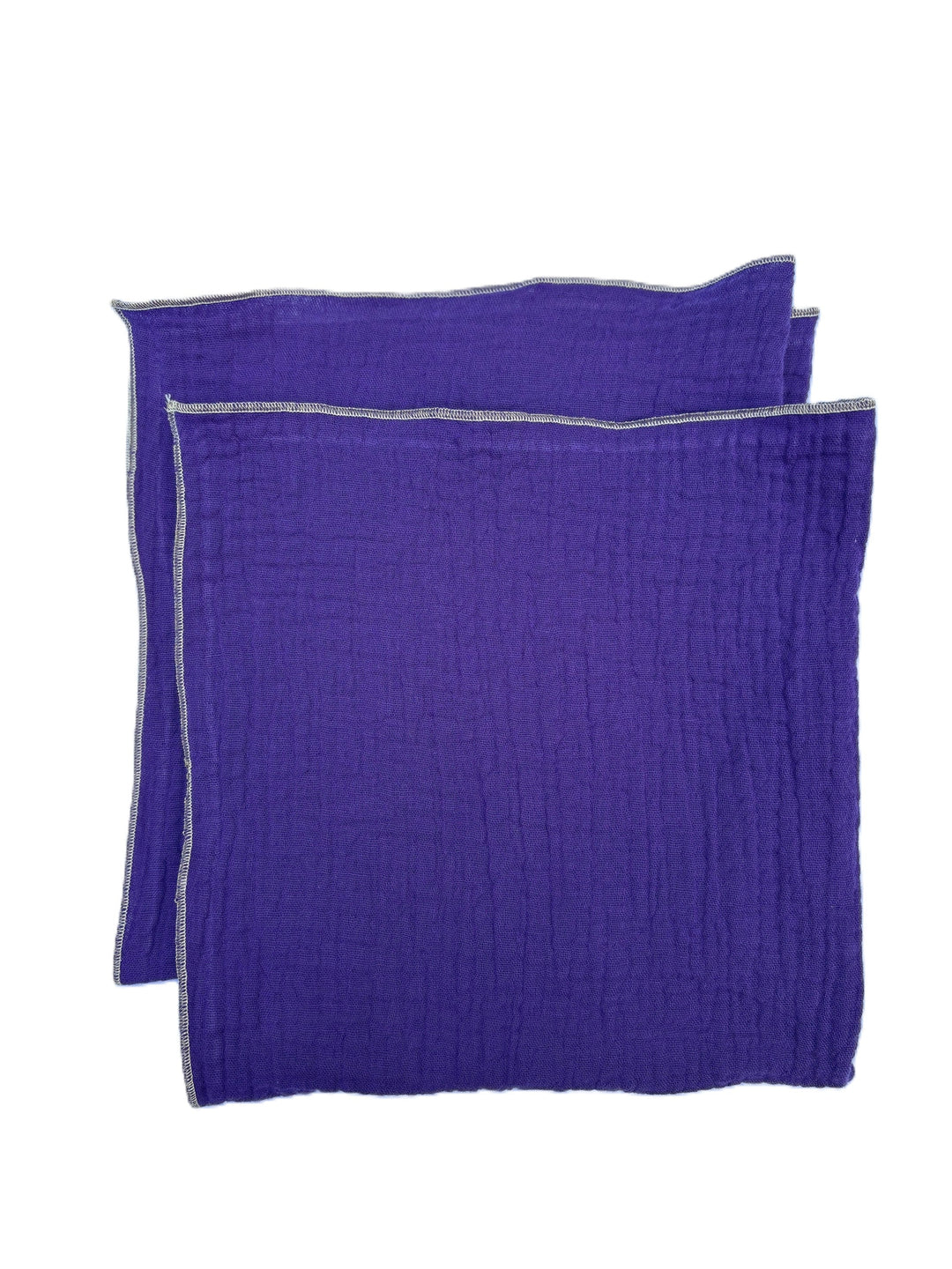 Set of 4 Napkins – Cotton Gauze – violet – 40x40 cm