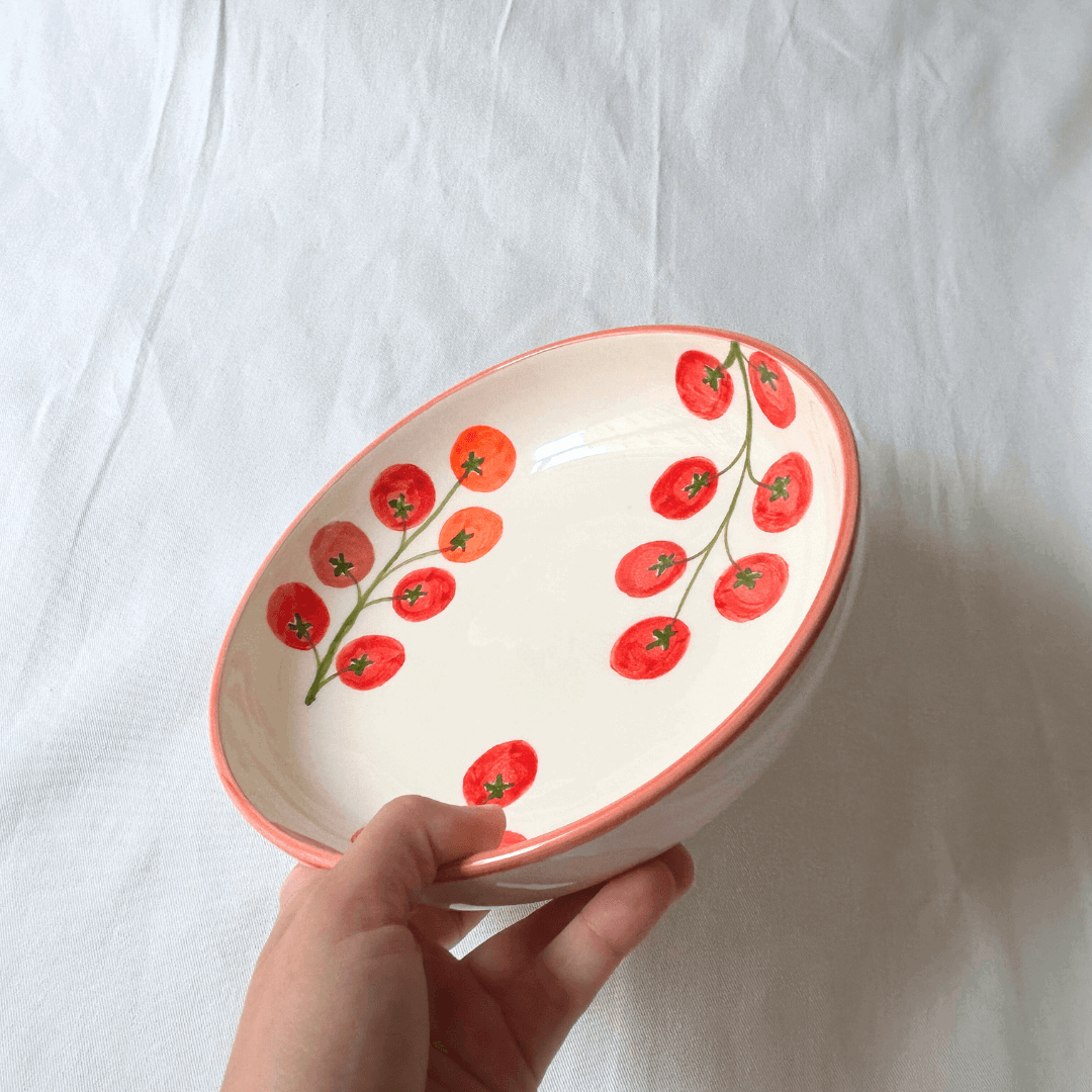 Assiette creuse Tomates (Set de 2) Assiettes creuses Rose Balimba