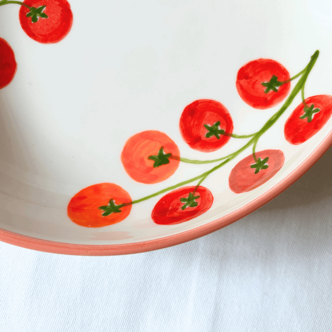 Assiette creuse Tomates (Set de 2) Assiettes creuses Rose Balimba