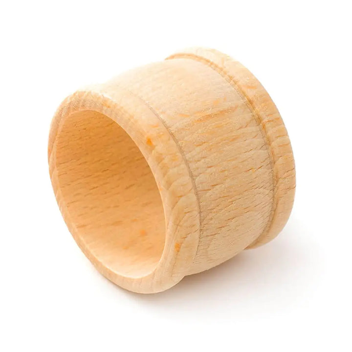 Ensemble de 6 ronds de serviettes en bois européen durable Ronds de serviettes Tuuli