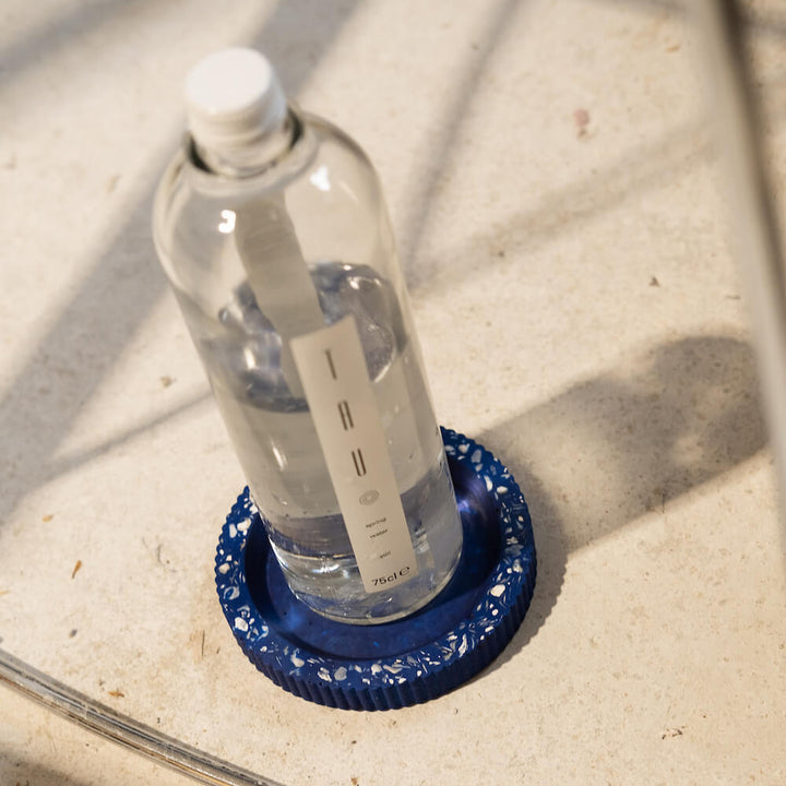 Socle de bouteille Colosse bleu