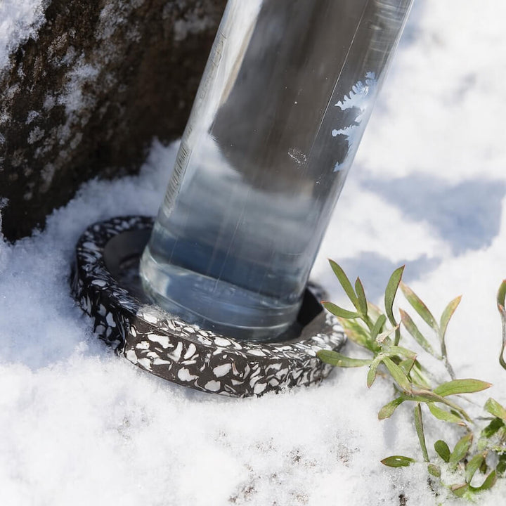Socle de bouteille Hélios noir
