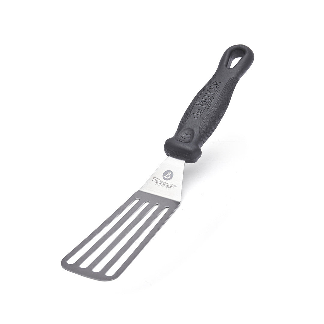 Spatule de service coudée FKO ajourée - 16cm