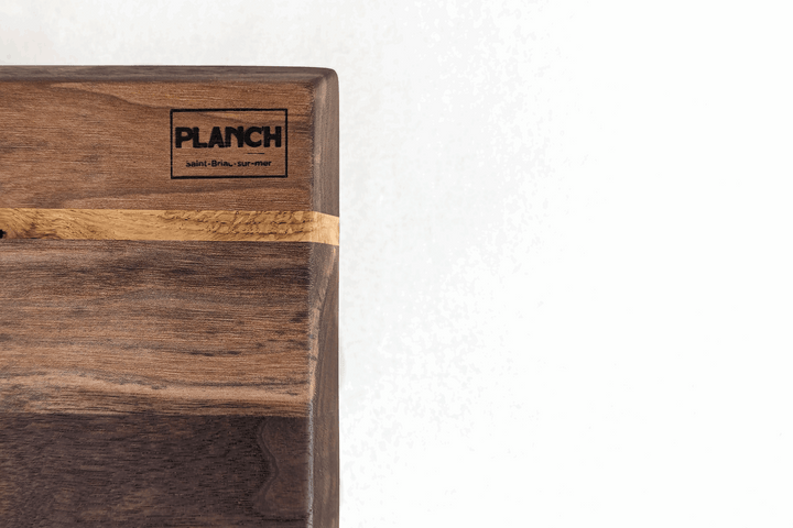 Planche à découper Kelt en noyer et chêne massifs made in France