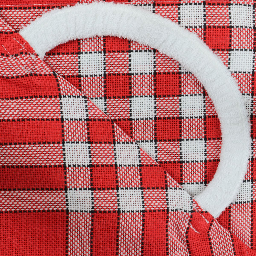 Lot de 10 bavoirs enfants coton carreaux vichy CLEAN Bavoirs Linandelle